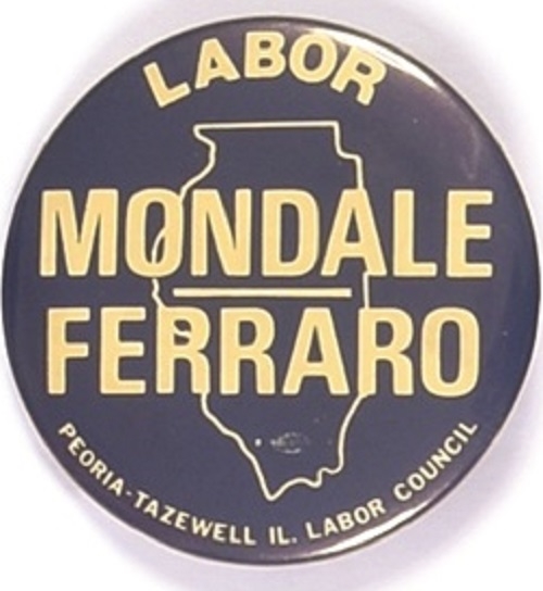 Peoria, Illinois, Labor for Mondale