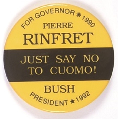 Bush, Rinfret New York Coattail
