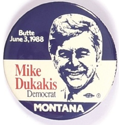 Butte, Montana for Dukakis