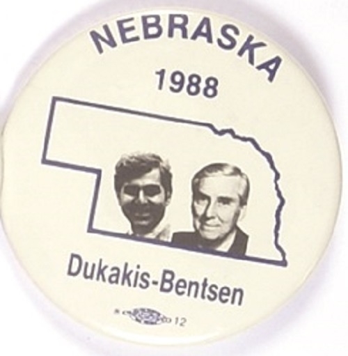 Nebraska for Dukakis, Bentsen