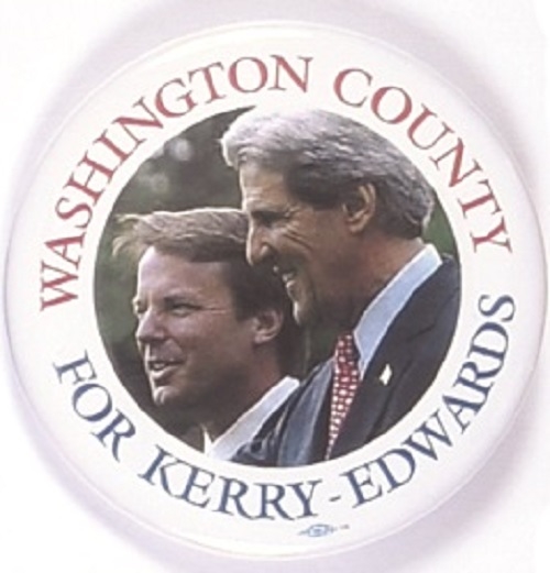 Washington County for Kerry, Edwards