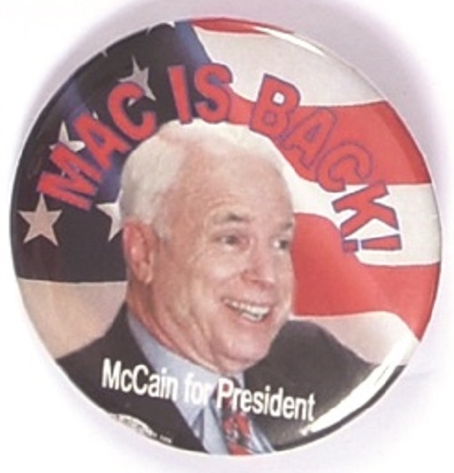 McCain Mac is Back
