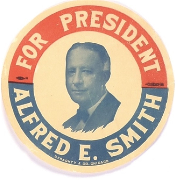 Alfred E. Smith Large Paper Sticker