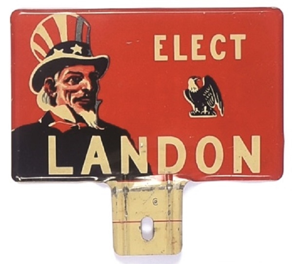Elect Landon Uncle Sam License