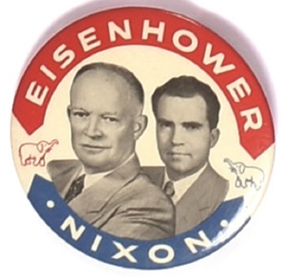 Eisenhower and Nixon Elephants Jugate