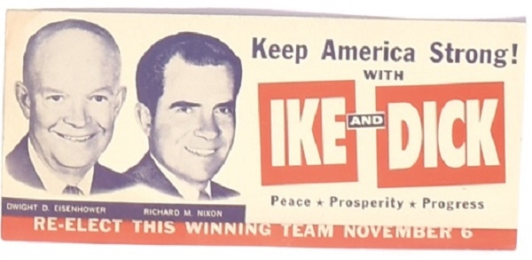 Keep America Strong with Ike and Dick
