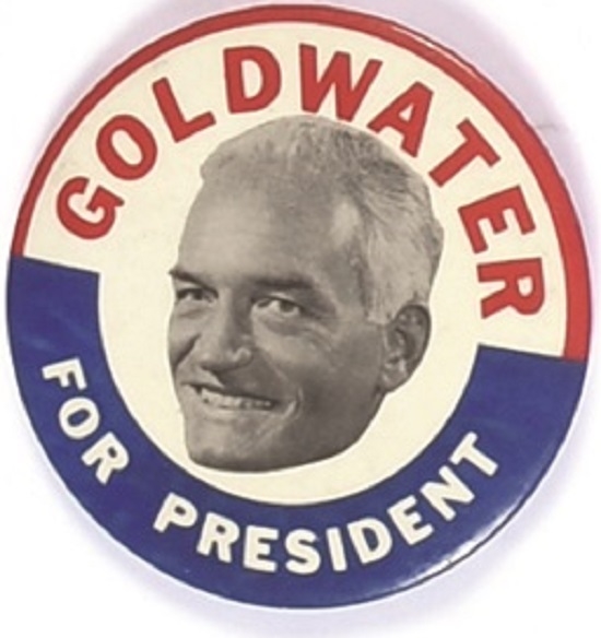 Goldwater for President Large Celluloid
