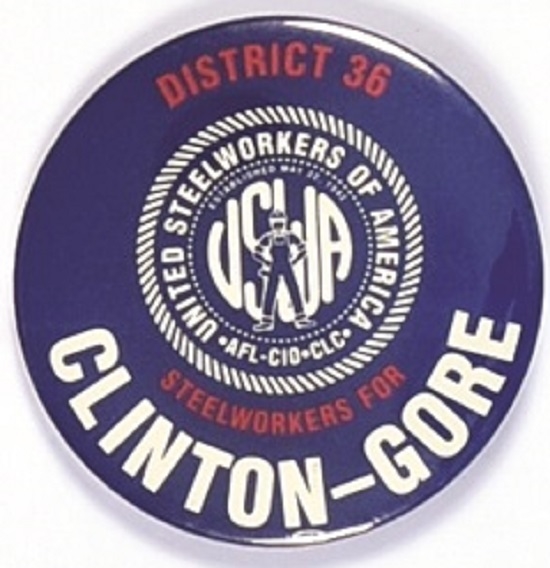 Steelworkers for Clinton-Gore