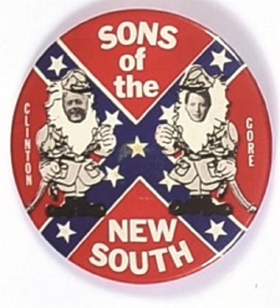 Clinton, Gore 3 Inch Sons of the New South