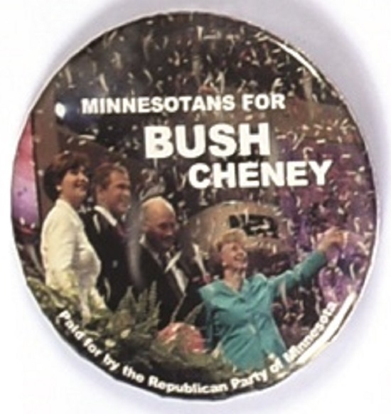 Bush, Cheney Minnesota Celluloid