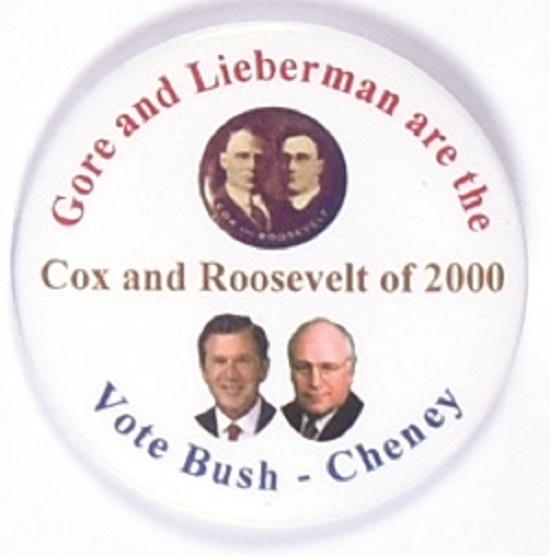 GW Bush, Cox and FDR Celluloid