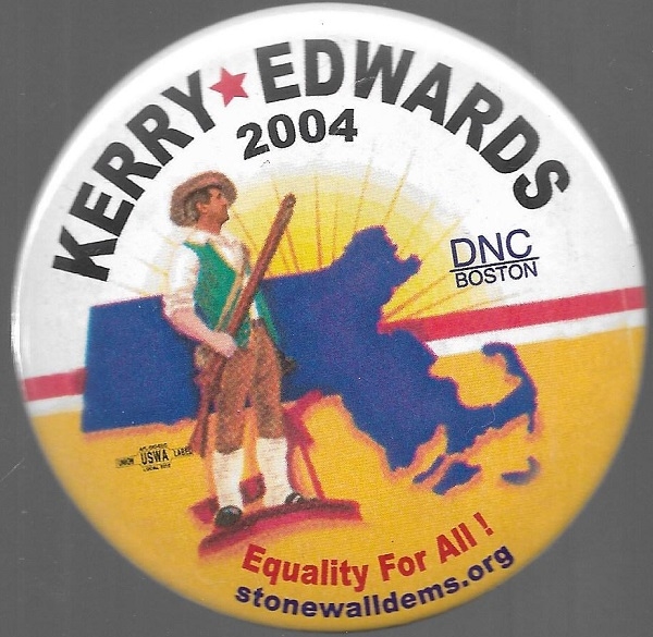 Kerry and Edwards Stonewall Democrats