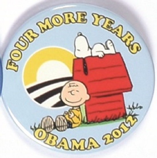 Obama Peanuts Four More Years