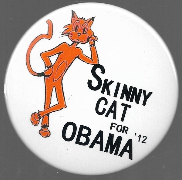 Skinny Cat for Obama