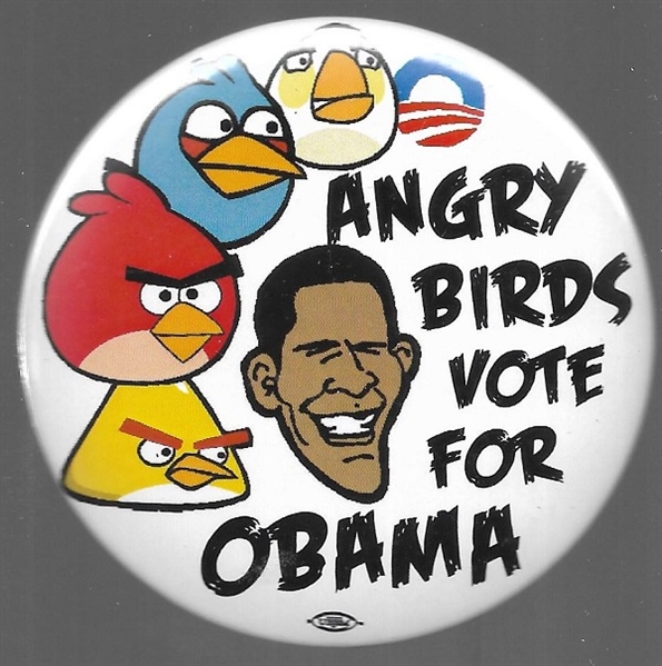 Angry Birds Vote for Obama