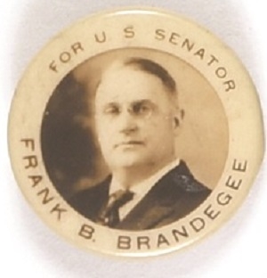 Brandegee for Senator, Connecticut