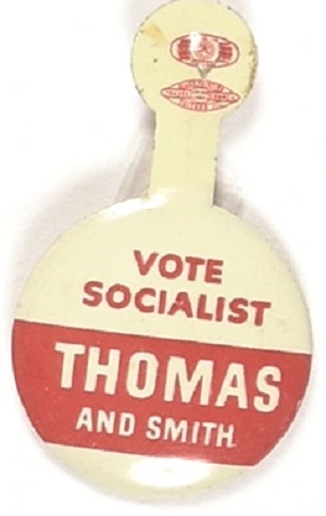 Vote Socialist Thomas and Smith Tab