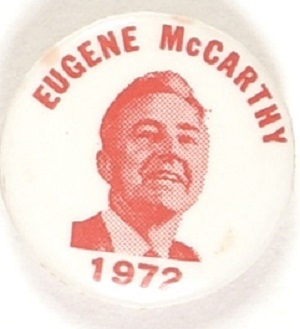 McCarthy Red and White 1972 Celluloid