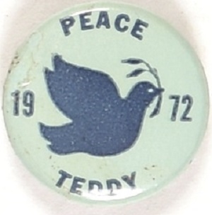 Teddy Kennedy Peace Celluloid