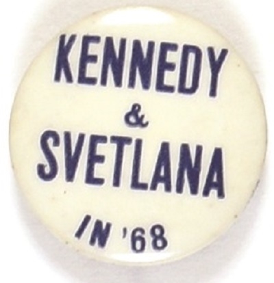 Kennedy and Svetlana 1968