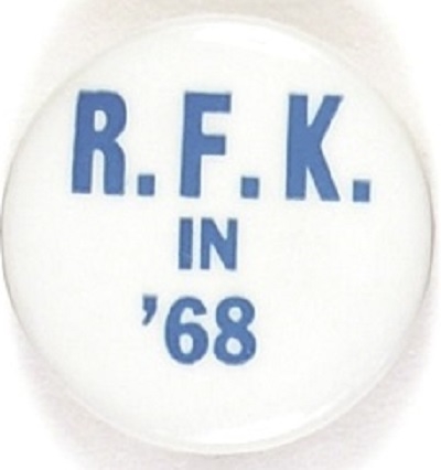 RFK in '68 Light Blue Letters