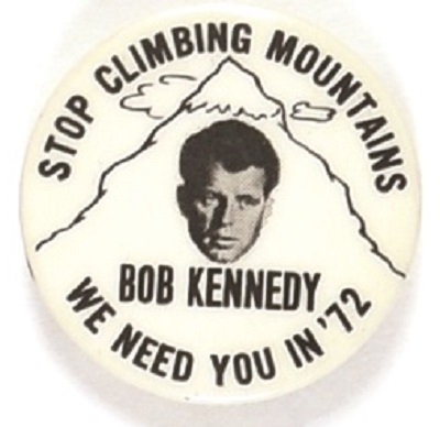 Kennedy  Stop Climbing Mountains