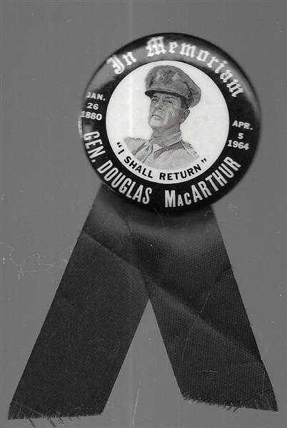 Douglas MacArthur in Memoriam 