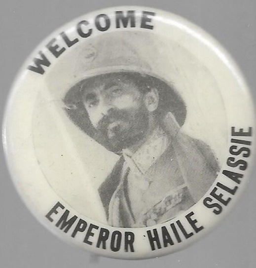 Welcome Emperor Haile Selassie 
