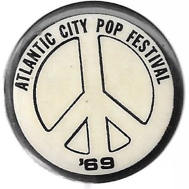 Atlantic City Pop Festival Peace Sign