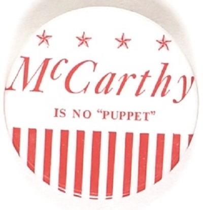 McCarthy is No Puppet Red Version