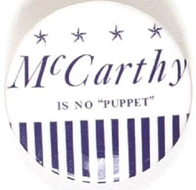 McCarthy is No Puppet Blue Version