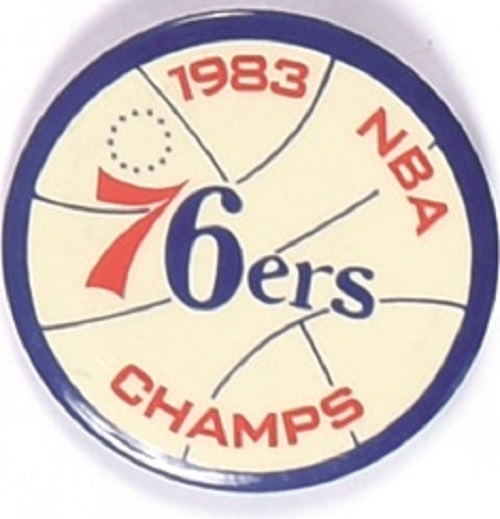 76ers 1983 NBA Champions