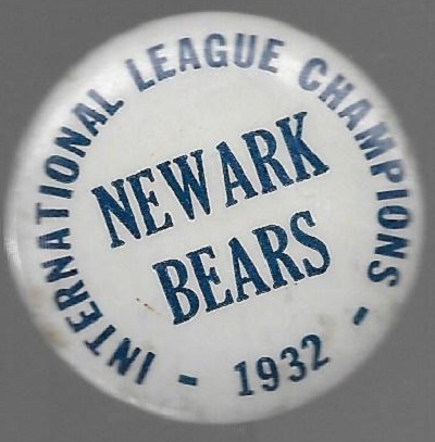 Newark Bears Baseball Pin
