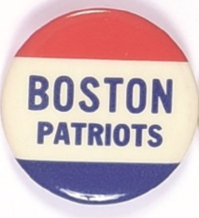 Boston Patriots NFL Pin