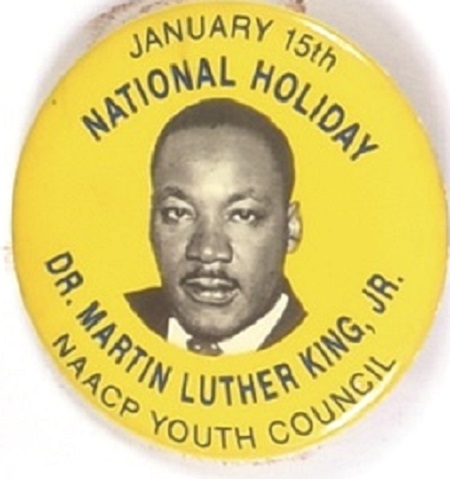 NAACP King Holiday Celluloid