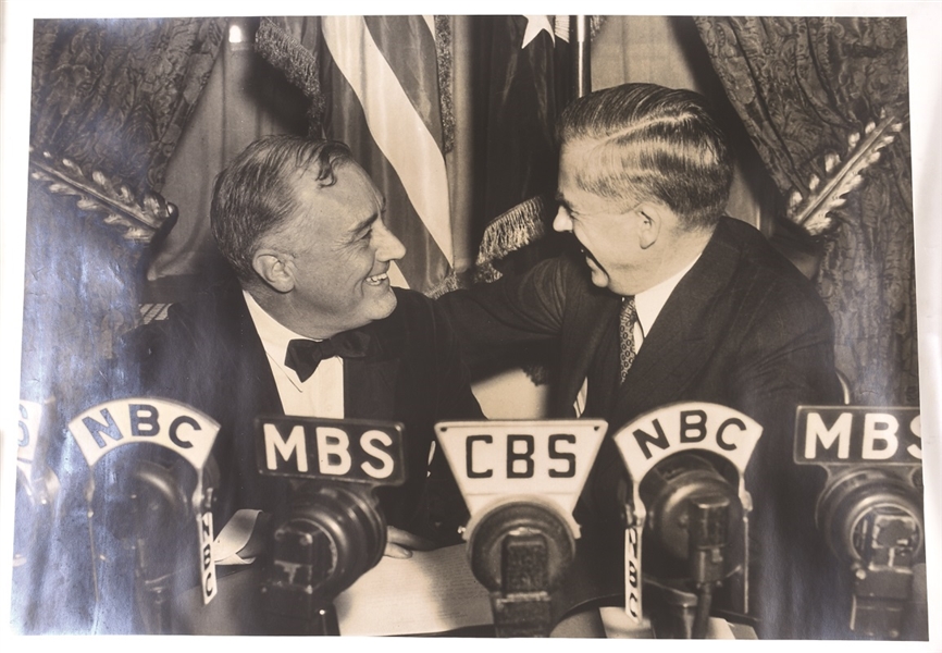 FDR-Wallace Photo Poster