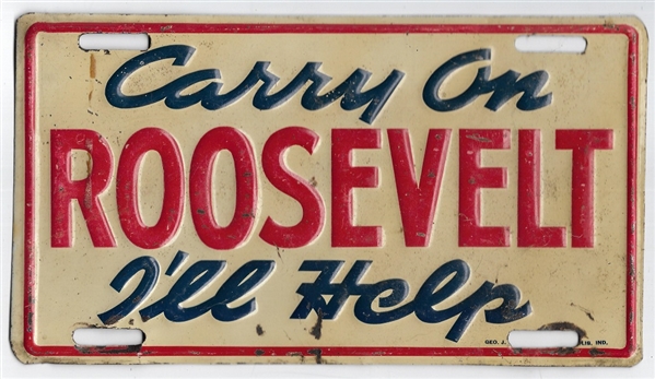 Carry On Roosevelt I’ll Help License
