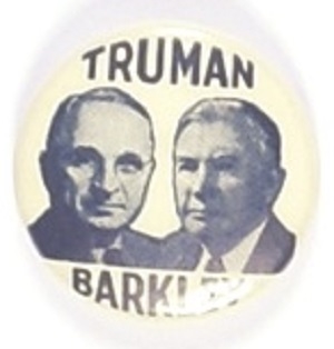 Truman and Barkley Blue and White Jugate