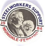 Steelworkers Support Mondale-Ferraro