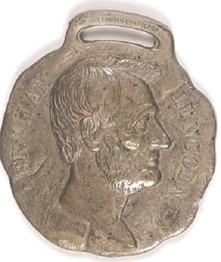 Lincoln 1920 Convention Fob
