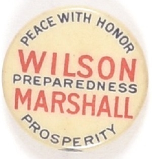 Wilson Peace With Honor