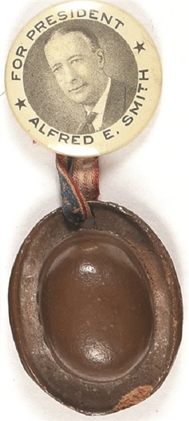 Alfred E. Smith Pin with Derby