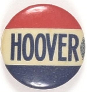 Hoover Red, White and Blue Celluloid