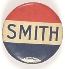 Al Smith Red, White, Blue Celluloid