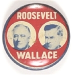 Roosevelt and Wallace Litho Jugate