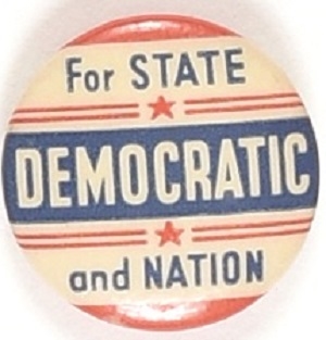 FDR For State and Nation Democratic