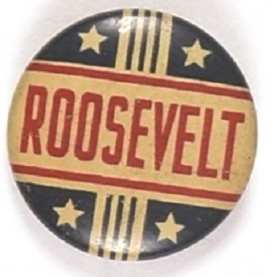 Franklin Roosevelt 4 Stars Litho
