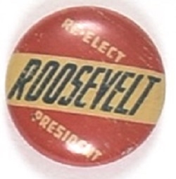 Re-Elect Roosevelt Small Litho