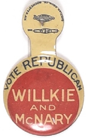 Willkie Vote Republican Tab