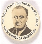 Happy Birthday Franklin Roosevelt